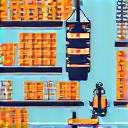 倉庫・配送アイコン